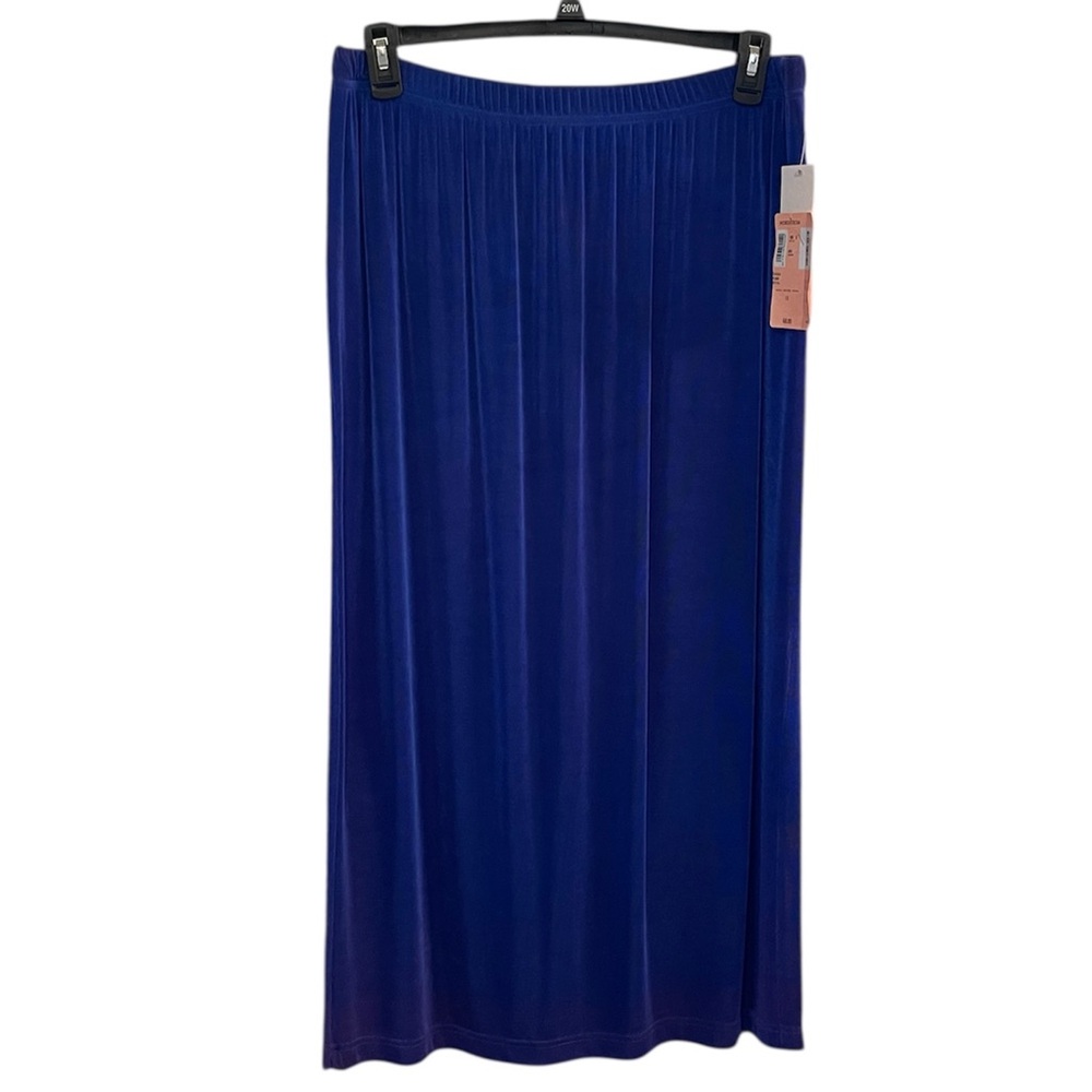 Vikki Vi Royal Blue Maxi A-Line Skirt